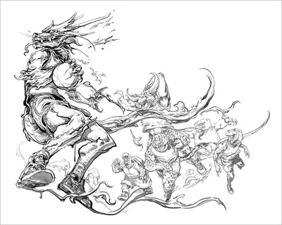 Celestial Ball [PRINT], Peter Han