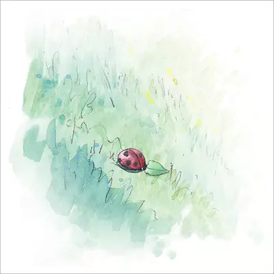 Ladybug Lunch [PRINT], Alan Barillaro