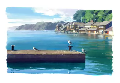 Morning in the Ine - SDCC Signed Preorder Print