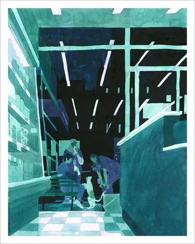 Graveyard Shift [PRINT], Katherine Lam