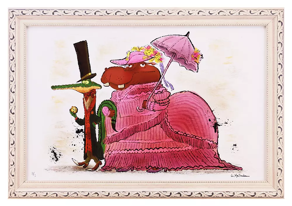 Madame Hippopotamus & and Monsieur Alligator, Leo Matsuda