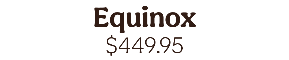 equinox $449.95