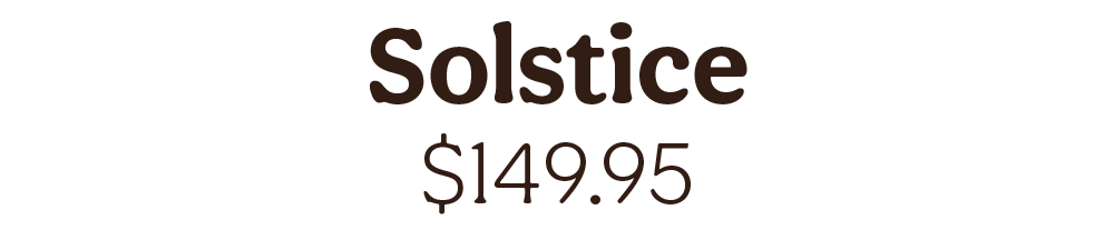 solstice $149.95